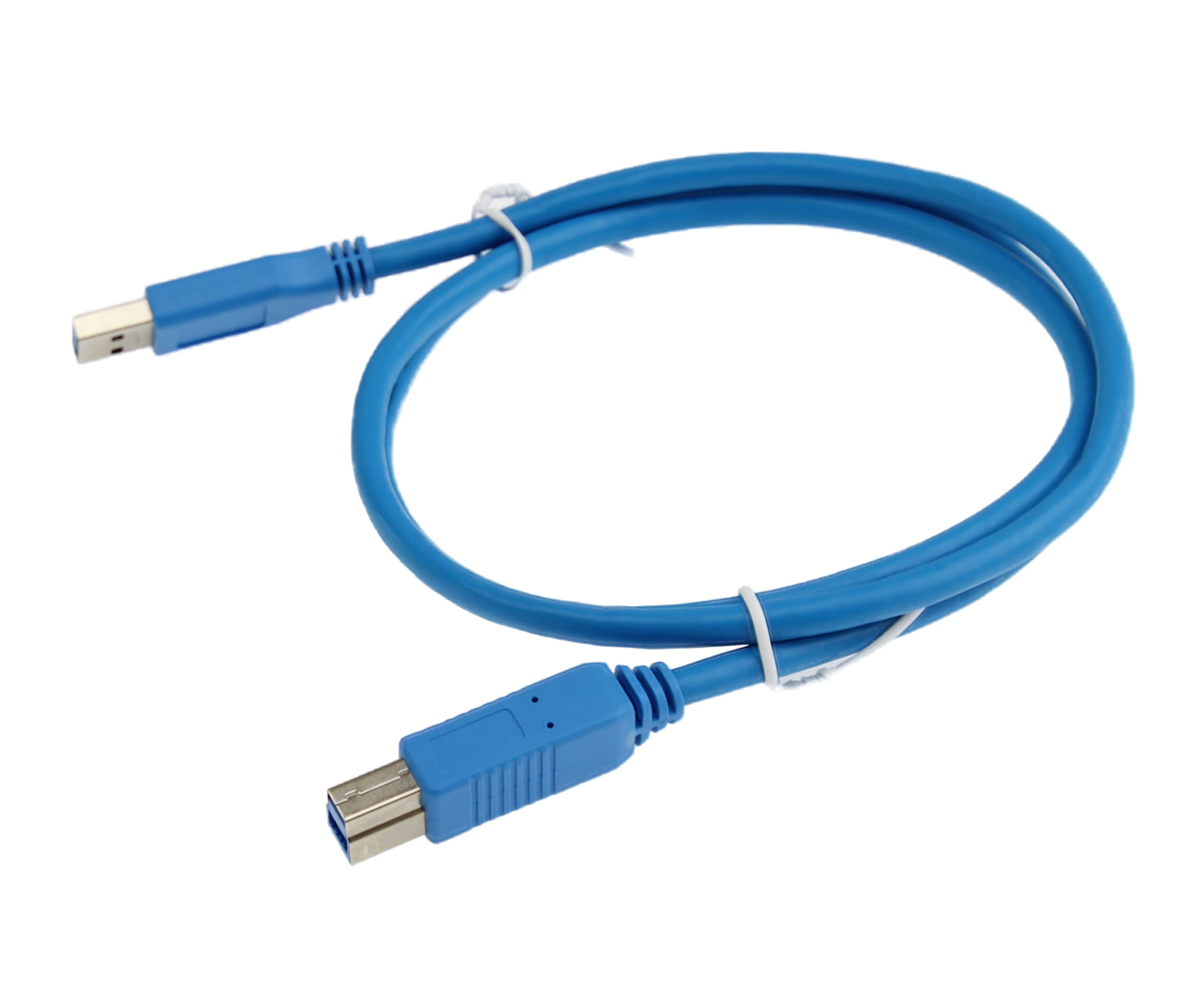 Reulin USB 3.0 High-Speed Cable A Male to Type B Plug/Adapter Cord 5000 Mbit/s 5G (1 Meter)