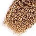 FASHION LINE Brazilian P27/613 Water Wave Blonde Human Hair Extensions Unprocessed Human Hair Bundles Weft 1PC 100g Piano Color (14