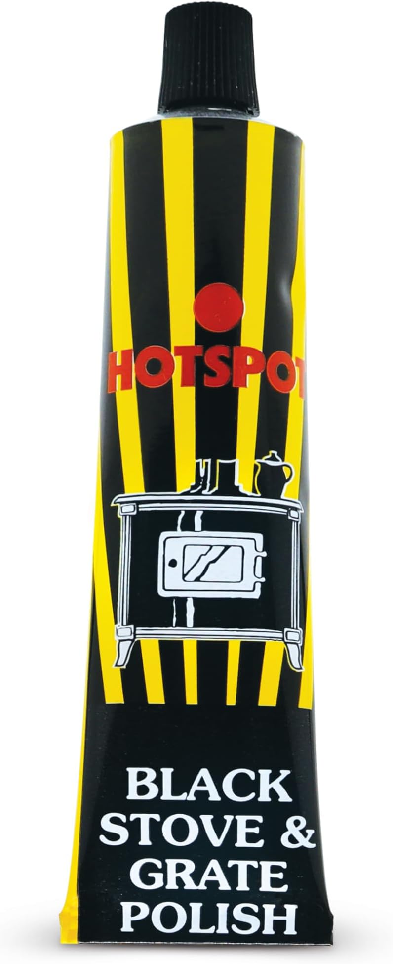 Hotspot Stove and Grate Polish Black 75ml - Cast Iron Shine & Protection