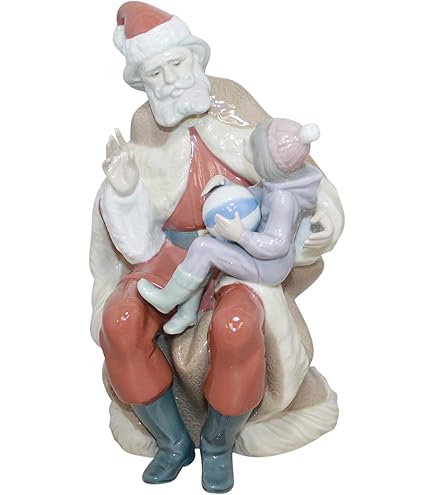 Amazon.com: LLADRO CHRISTMAS SANTA'S LITTLE SECRET : Home & Kitchen