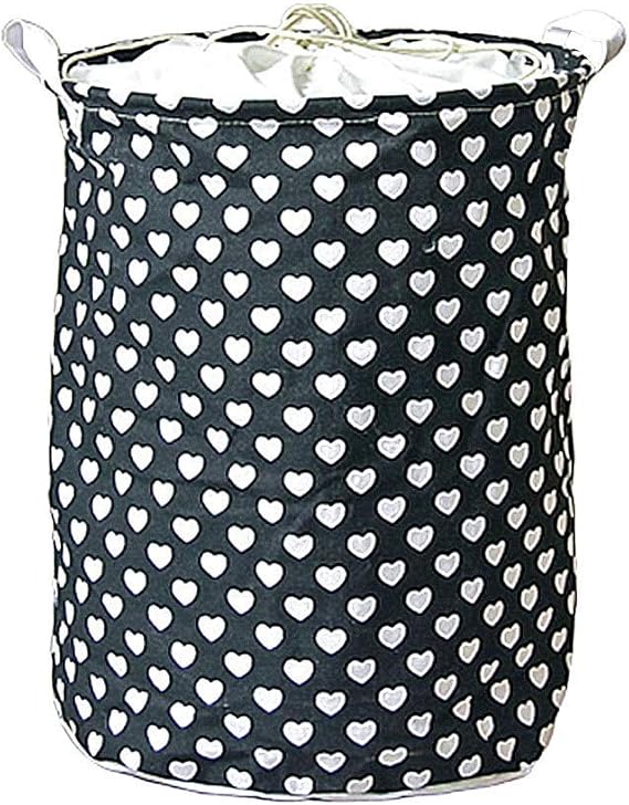 Qazxsw Wäschekorb Faltbare Aufbewahrungskörbe Spielzeugkorb Leinwand