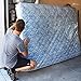 (2-Pack) Sleep Armour Mattress Bags For Moving & Long Term Storage With Tear Resistant & Heavy Duty Thick Plastic To Protect Against Water & Dirt - Made In The USA - Twin