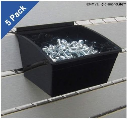 SlatWall Bins Bundle(pack of 5)