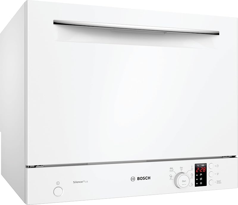 Bosch Serie 4 Freestanding Compact Dishwasher 55 cm White