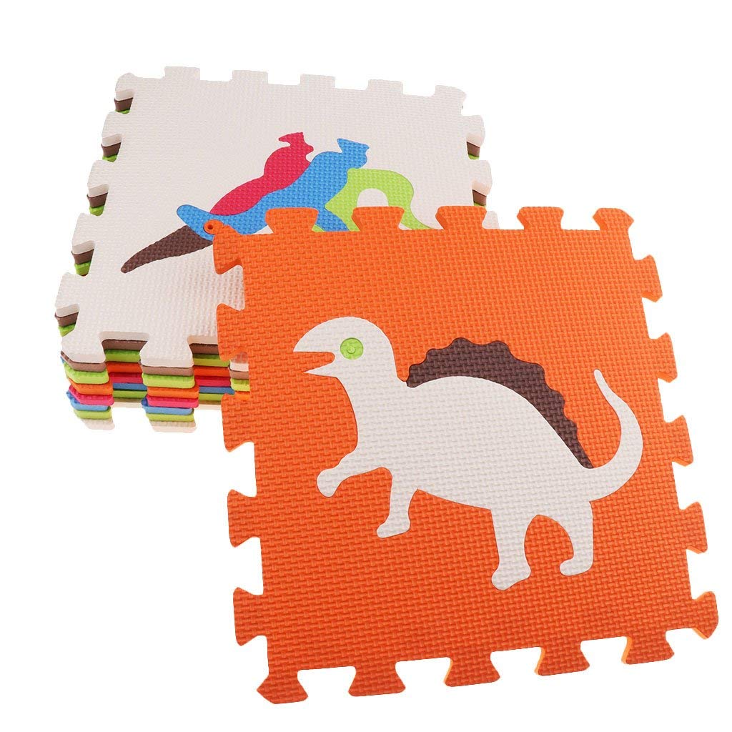 dinosaur foam play mat