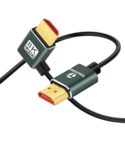 SinLoon Gold Plated High Speed 90 Angle Right HDMI Male To Left HDMI Male Adapter Cable Supports Ethernet 3d And Audio Return 0 3m R L 83e8f7bb Fb9d 4b13 8b93 1674992c4bf1.31719d592e26b3c52aa5437f4cb69335