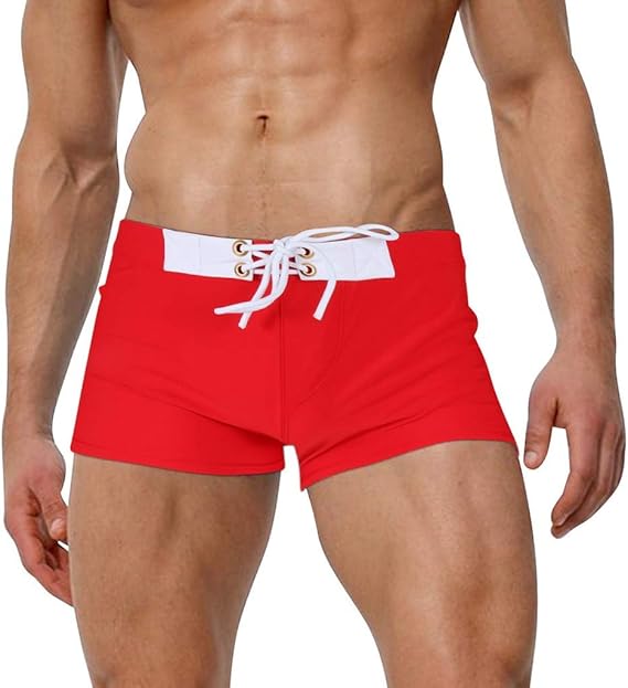 Herren Badehose 2-in-1 | Badeshorts Mit Taschen | Schnelltrocknend