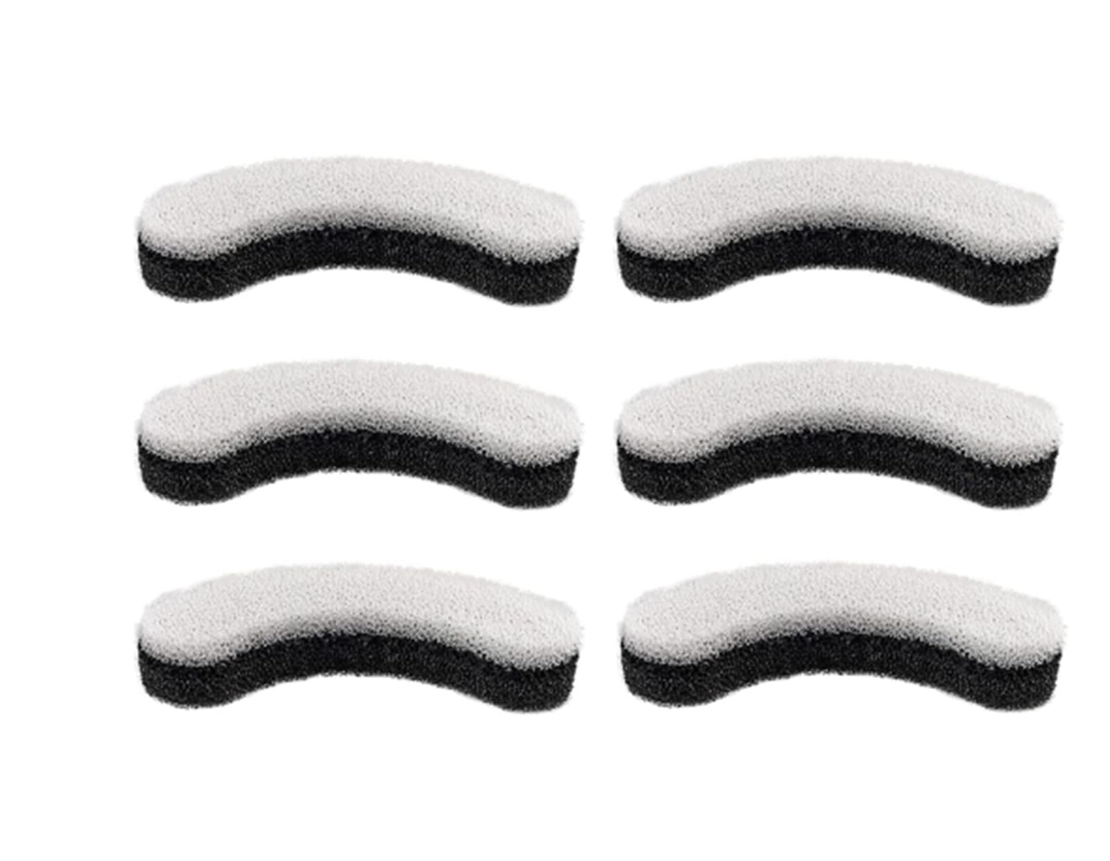 6PCS Pet Water Dispenser Filter Cat Water Fountain Filters with Triple Filtration System Activated Carbon for NPET WF050 and WF100