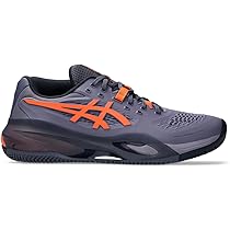 ASICS Men's Gel-Resolution X Clay Tennis Shoes, 6, Greyish
