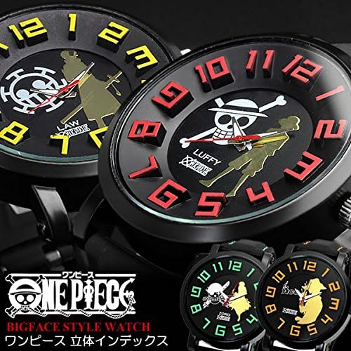 キナル別注 ワンピース One Piece 立体インデックス 腕時計 時計 Op006 A エース ラッピング無料 爆売り Www Sidandmartykrofft Com