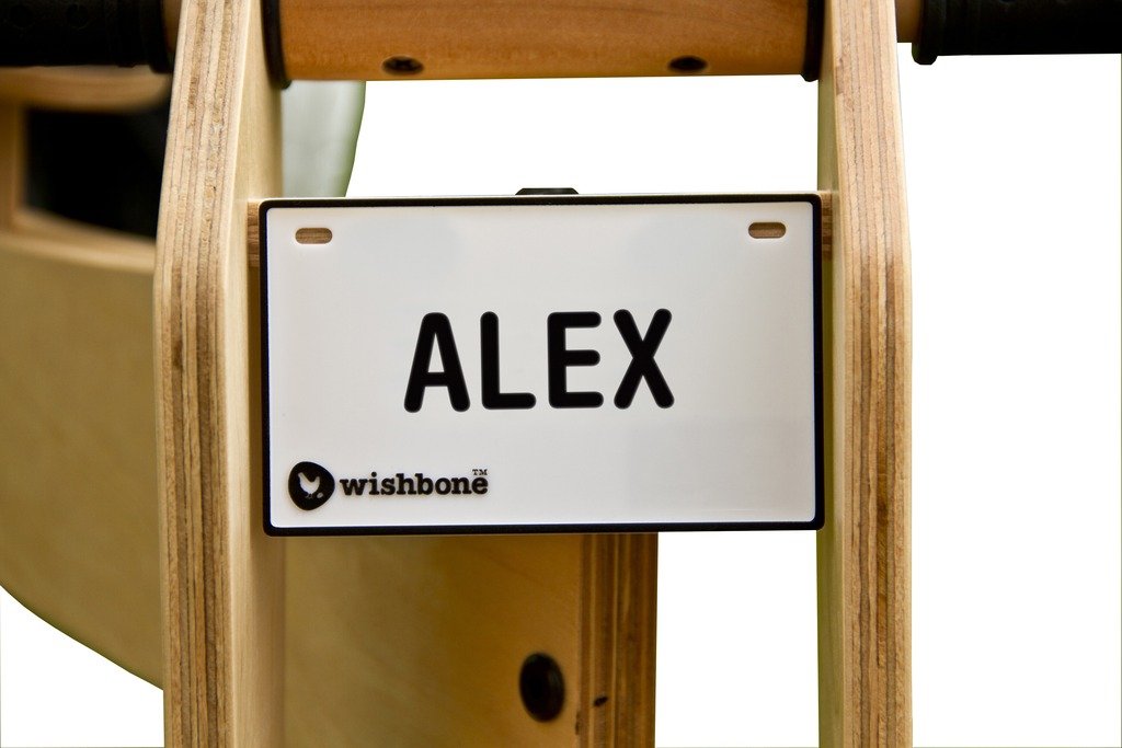 Wishbone 3011 – Name Badge for Training Wheels