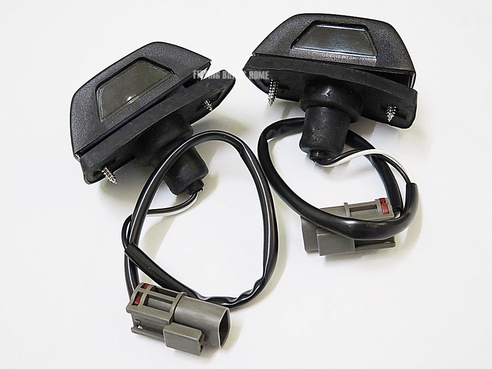 nissan navara number plate light