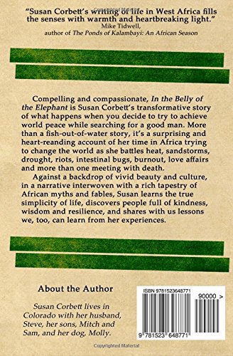 In The Belly Of The Elephant A Memoir Of Africa Corbett Susan 9781523648771 Amazon Com Books