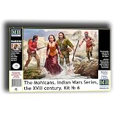 Master Box 35234 1/35 The Mohicans. Indian Wars Series The XVIII Century Kit № 6, Grey, MB35234
