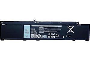 68Wh MV07R Laptop Battery Replacement for Dell G3 15 3500 3590 3700 3790 G5 15 5500 5505 SE Series Notebook 72WGV 072WGV W5W1