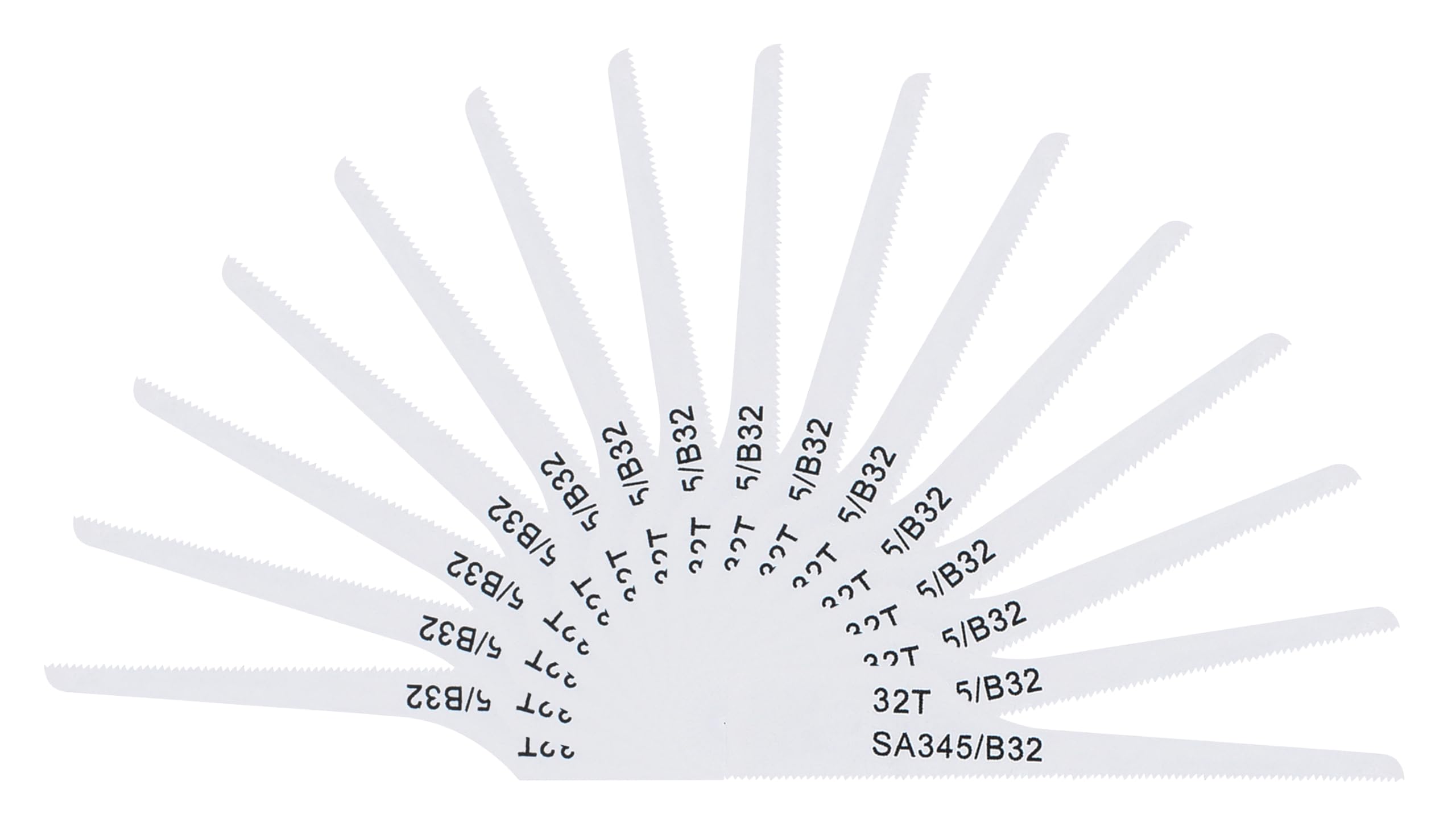 Sealey 74mm Air Saw Blade 32tpi - Pack of 15 - SA345/B3215