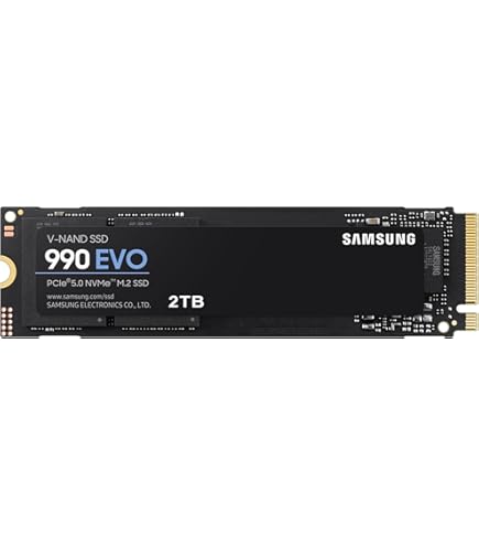 Samsung 990 EVO Plus NVMe M.2 SSD 1TB, PCIe 4.0 x4 / PCIe 5.0 x2