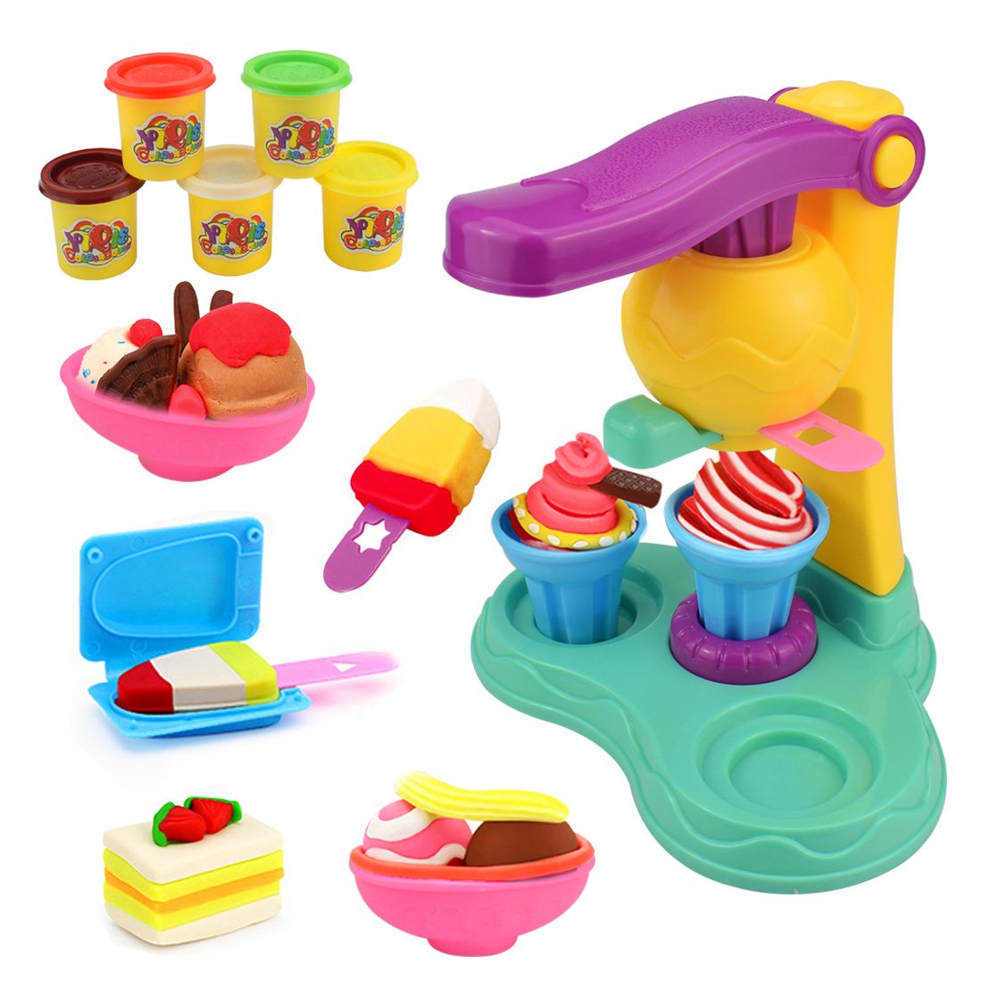 play dough ice cream set