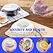 WETONG Silicone Stretch Lids,10 Pack Silicon Lids and Food Covers -Various Sizes and Shape of Containers, Reusable, Durable and Expandable Food Covers, Keeping Food Fresh, Dishwasher(Blue)