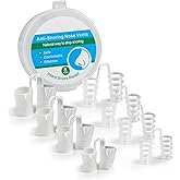 Anti Snoring Nose Vent Nasal Cones Nasal Dilator to Stop Snoring Effective Snore Stopper Anti Snoring Devices Easy to Use Snoring Solution(8PCS)