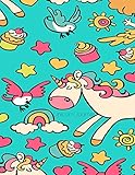 Unicorn Journal: A Blank Sketchbook, Diary, Planner or a Doodling Notebook for Girls 6-10