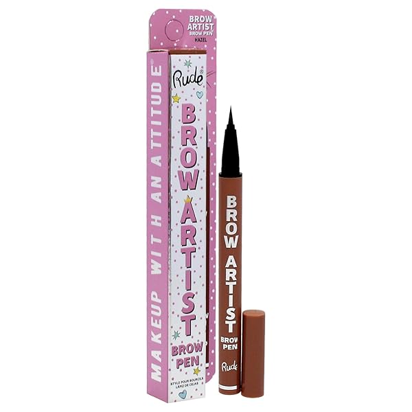 BROW ARTIST BROW PEN – HAZEL BY RUDE COSMETICS FOR WOMEN – 0.018 OZ BROW PEN