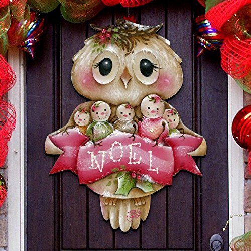 Amazon Com G Debrekht Christmas Owl You Need Is Love Wooden