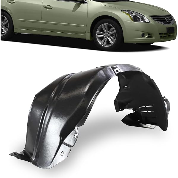 Front Fender Liner Set – 2004-2010 Nissan Titan LE/SE, Driver & Passenger, NI1248107, NI1249107