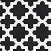 DII Fridge & Shelf Liner Collection Non-Adhesive, Cut to fit, Machine Washable, 12x20, Black Lattice, 2 Piece