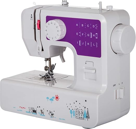 Amazon.com: VEVOR 12-Stitch Sewing Machine DC 9V Mini Sewing Machine