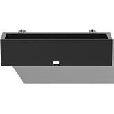 Veradek Block Series Railing Planter - Outdoor Window Box with Bracket | Made From Durable Plastic With Adjustable Metal Railing Bracket. Modern Railing/Fence D&eacute;cor for Plants and Flowers