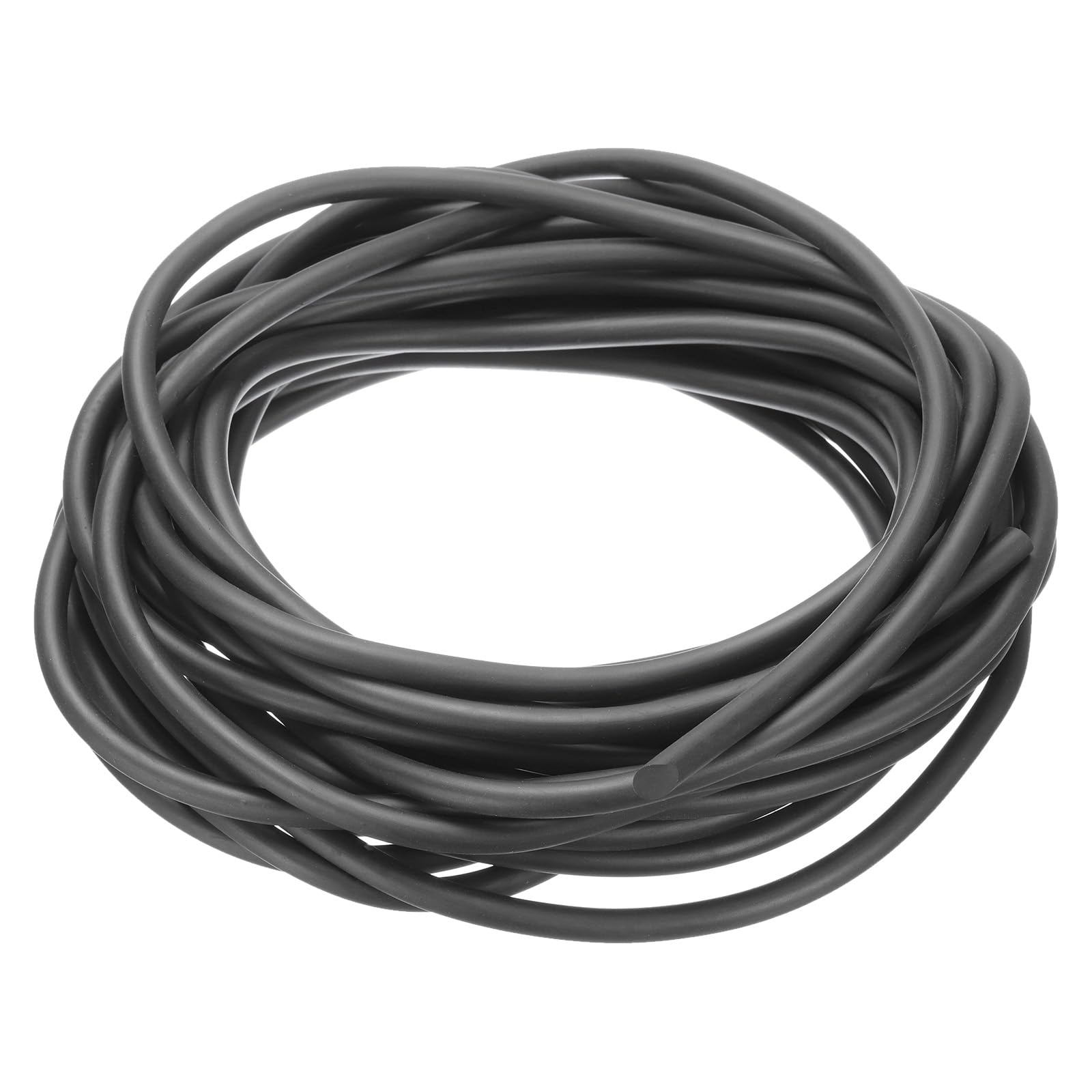 PATIKIL 9/32 Inch x 32.8 Feet Backer Rod, Hard Solid Nitrile Rubber Rope Caulk Crack Gaps Joint Filler Weather Stripping for Home Construction, Industrial Equipment Gasket DIY，Black