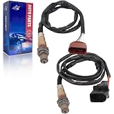 O2 Sensor Upstream and Downstream for Audi A4, for VW Beetle Jetta | Oxygen Sensor for Audi A4 Quattro A8 Quattro TT 1.8L 4.2L 2001-2006, for VW Beetle Jetta Passat Golf GTI 1.8L 2001-2006