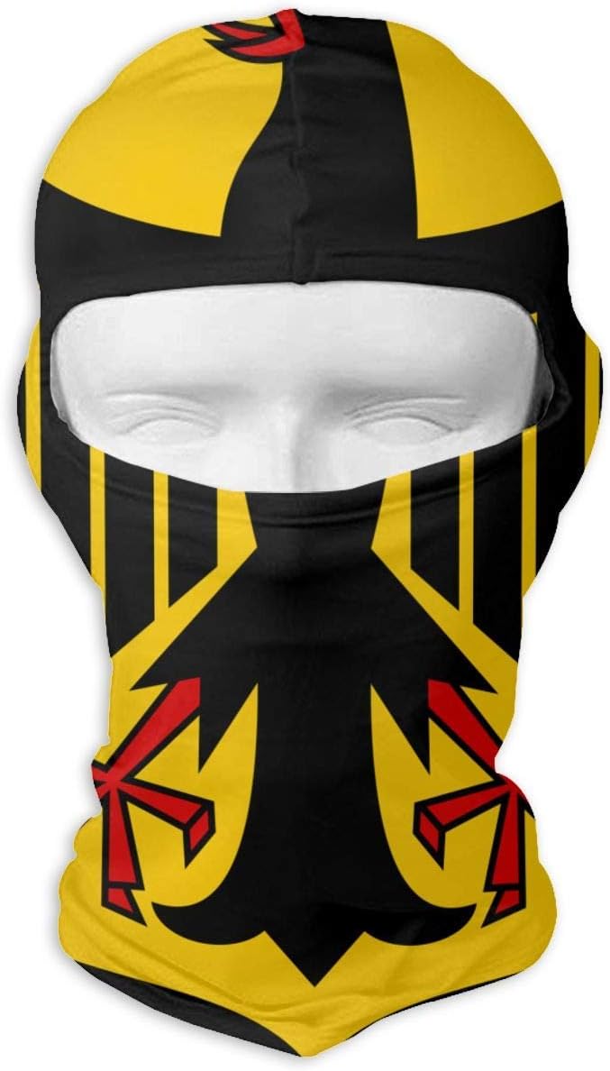 Coat of Arms of Germany Full Balaclava Ski Face Mask For Snowboarding & Cold Winter Sports