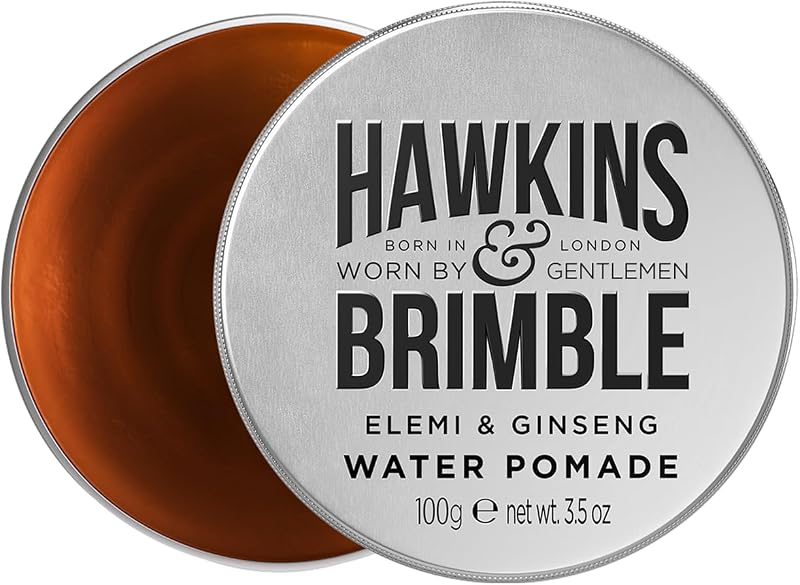 Hawkins & Brimble Water Pomade Mens Hair Styling Firm Hold Nourishing Wheat