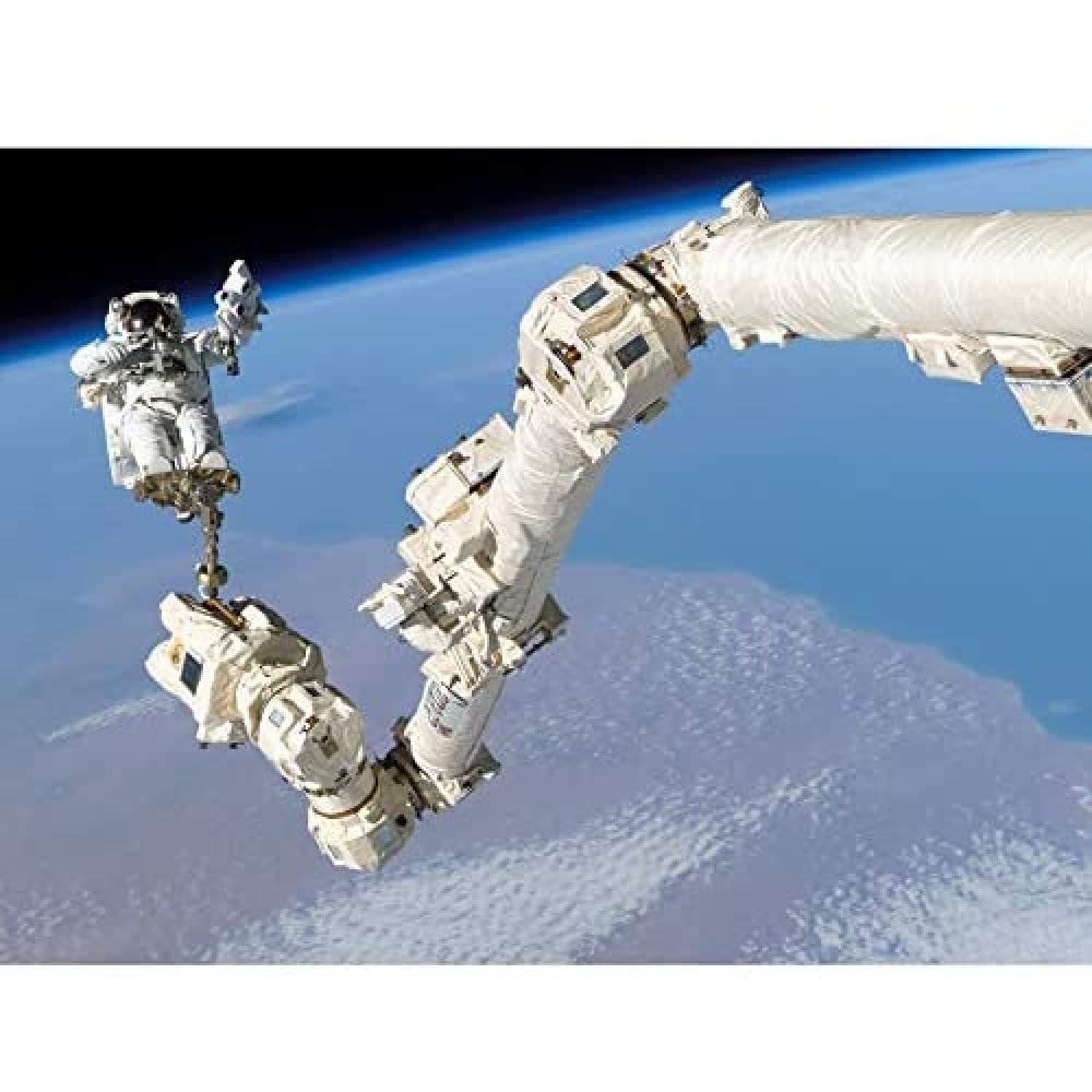 Space NASA Astronaut Canadarm2 Space Station Photo Art Print Canvas Premium Wall Decor Poster Mural