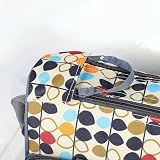 just4baby 5pc Insulated Thermal Diaper Changing Hospital Bag Set Grey Leaves view 4