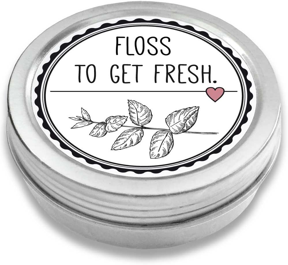 Doctors Floss 100 Meters Dental Floss for Tight Teeth, Vegan Mint Waxed