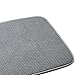 Norpro 16 by 18-Inch Microfiber Dish Drying Mat, Gray