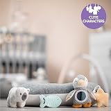 Nuby Stimulating Interactive Baby Tummy Time Pillow Penguin 0M+ view 4