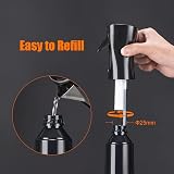 Grifema 200ml Small Water Spray Bottle Continuous Mist Black GE2001B-200B view 5