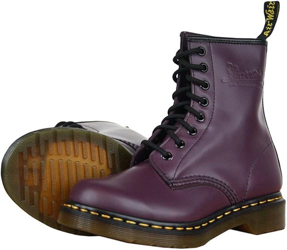 dr martens 1460 purple smooth