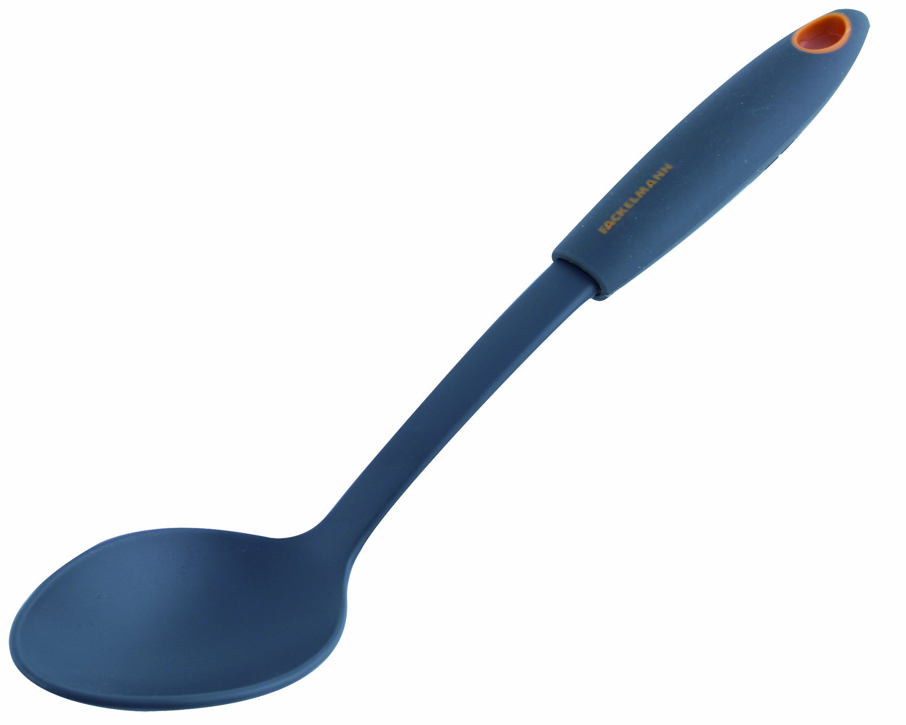 Fackelmann "Soft Serving Spoon, Nylon, Grey/Orange, 30 Cm