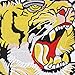 Resources House, Backpatch Tiger Head Patch Sew-on Patches Embroidered Applique Fashion Show Patch