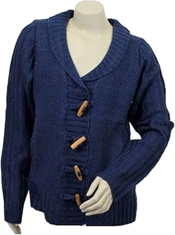 sweater with toggle buttons
