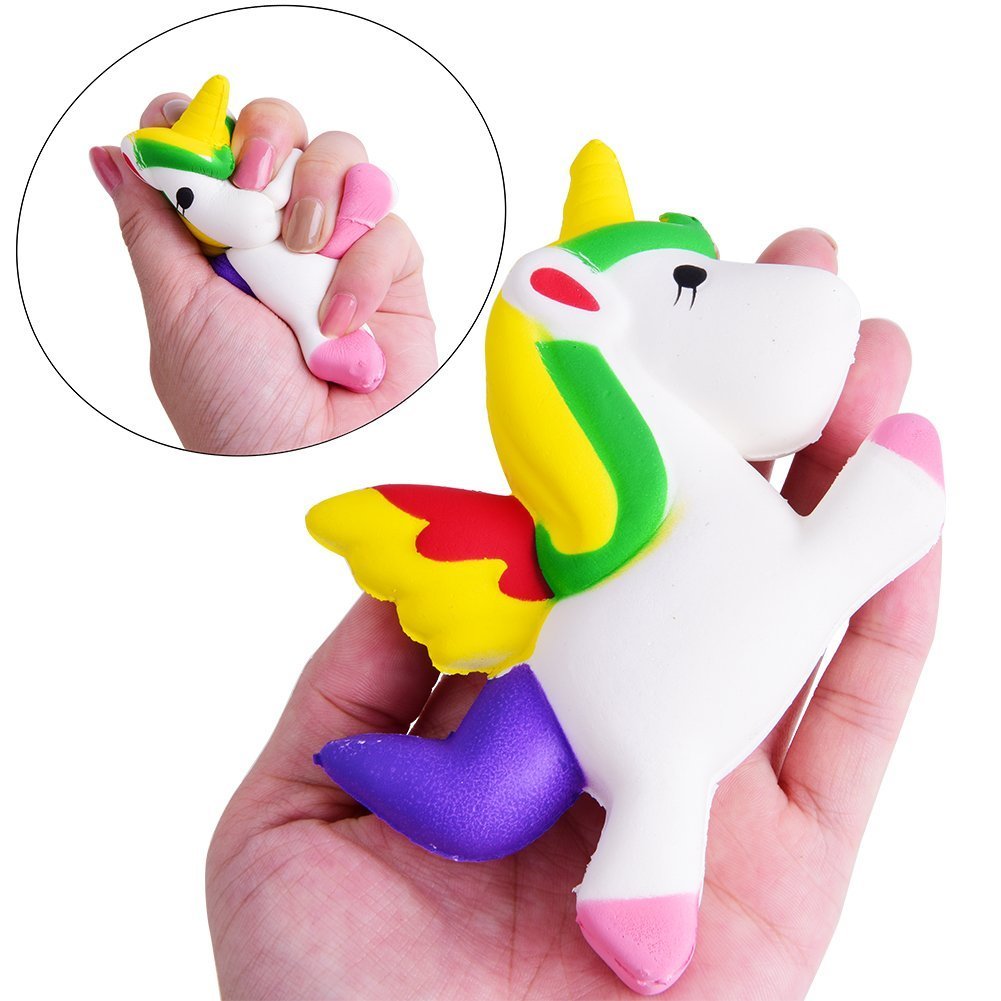 TrendSettings Squishy Unicorn Toy - Slow Rising - Stress Relief For Kids