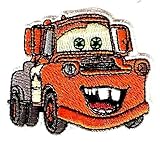 MATER the Tow Truck in Cars Pixar Disney Movie Embroidered Iron On / Sew On Patch