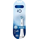 Oral B IO Ultimate Clean Toothbrush Head WHITE 4 Count
