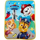 Paw Patrol Kids Bedding Super Soft Silk Touch Throw, 40 in x 50 in, (Official Licensed Product) by Franco