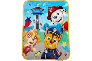 Paw Patrol Kids Bedding Super Soft Silk Touch Throw, 40 in x 50 in, (Official Licensed Product) by Franco